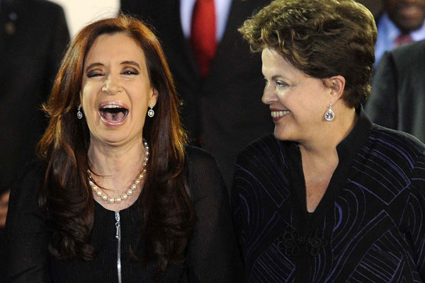 Cristina Kirchner, Dilma Rousseff