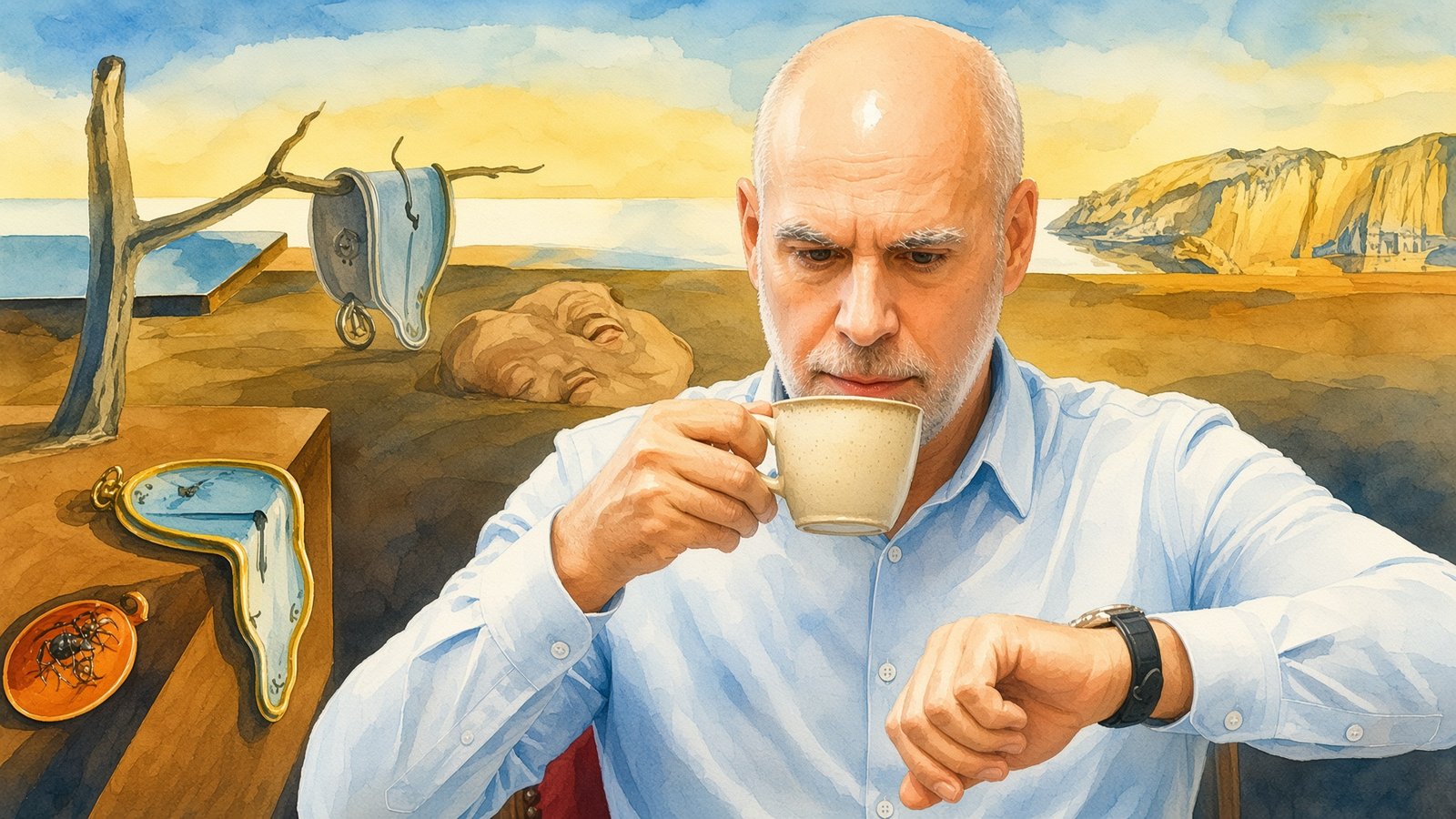 Horacio Larreta, Tiempo, Relojes, Dalí, El Ojo Digital, Partidos políticos
