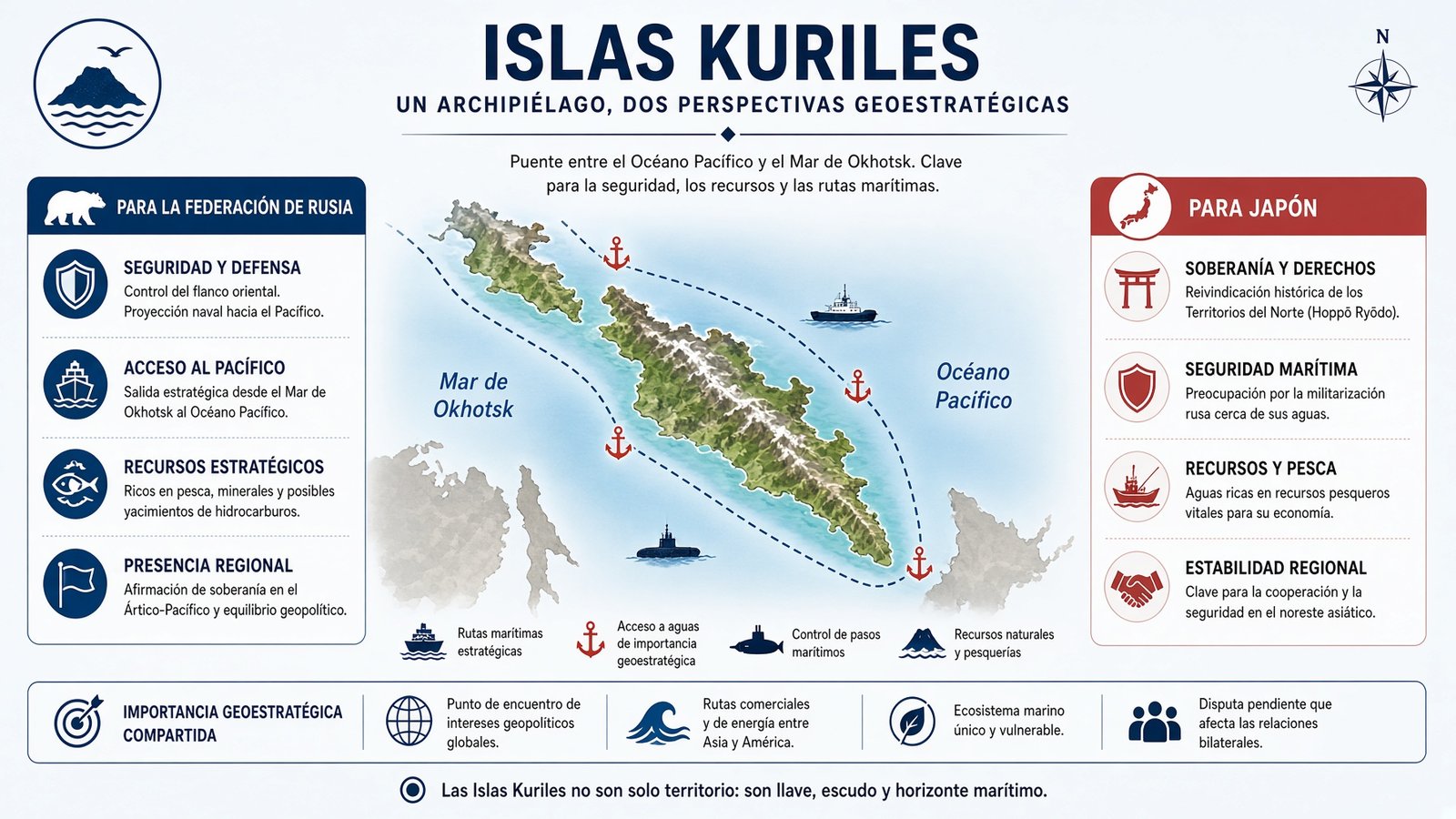 Islas Kuriles, Japón, Rusia, Geopolítica, Análisis internacional, Seguridad internacional