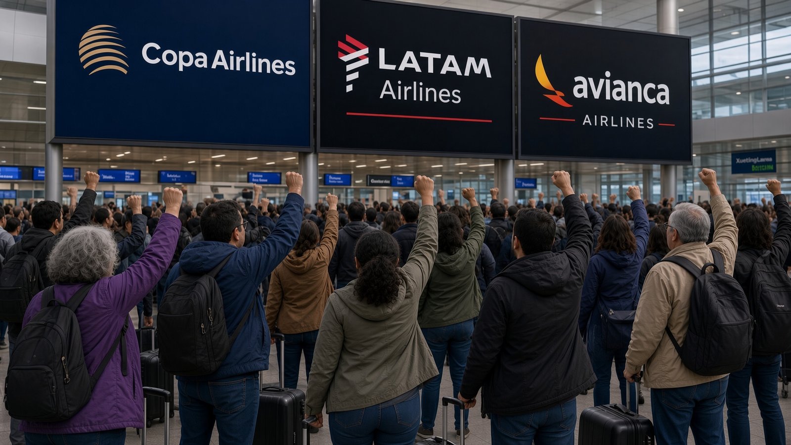 Protestas de pasajeros, Copa Airlines, LATAM Airlines, Avianca, Latinoamérica, Turismo, Turismo internacional