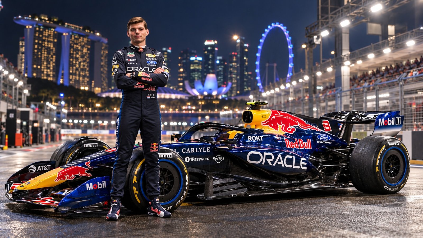 Max Verstappen, Gran Premio de Singapur, Marina Bay, Fórmula Uno