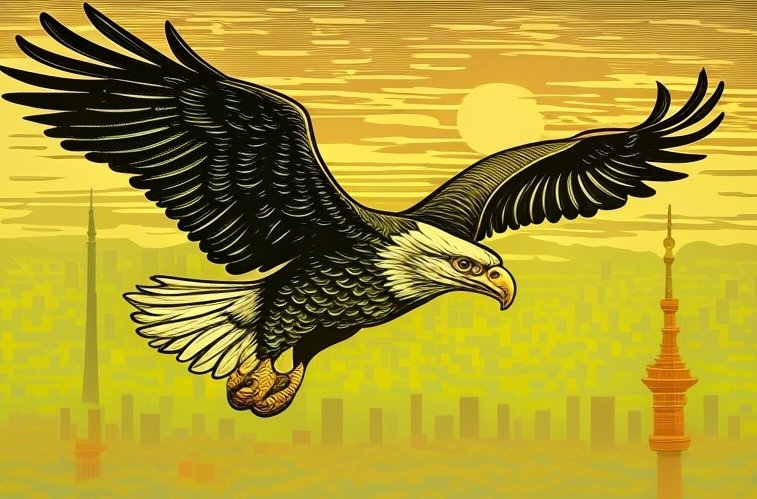 Aguila calva sobre Tokio, Grok, Diferencias comerciales, Guerra comercial