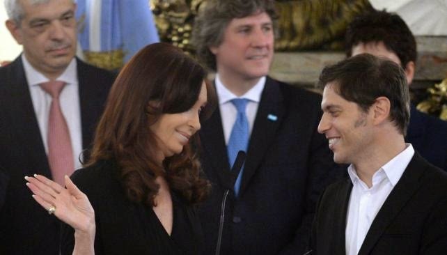 CFK y Axel Kicillof