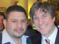 Cristian Favale -acusado por el homicidio de Ferreyra- y Amado Boudou