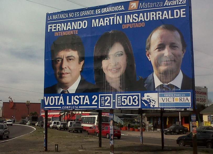 FPV: Espinoza, Insaurralde, Cristina Kirchner