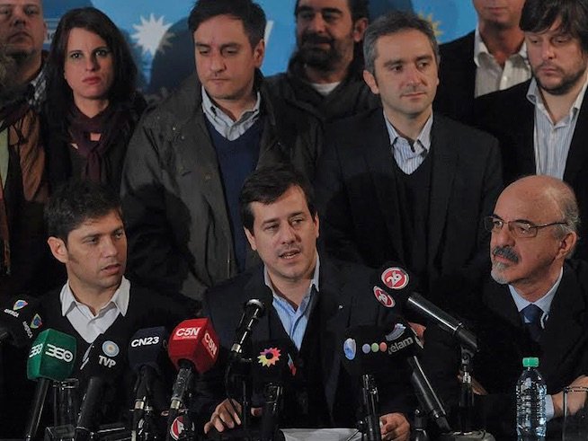 FPV, Mariano Recalde, Axel Kicillof, Carlos Tomada