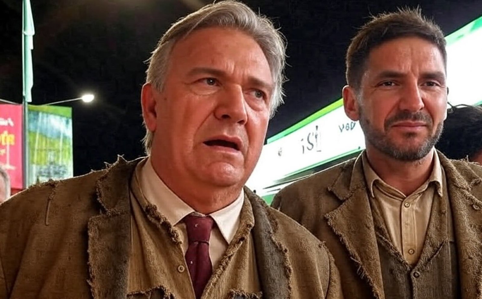 Martín Llaryora y Maximiliano Pullaro