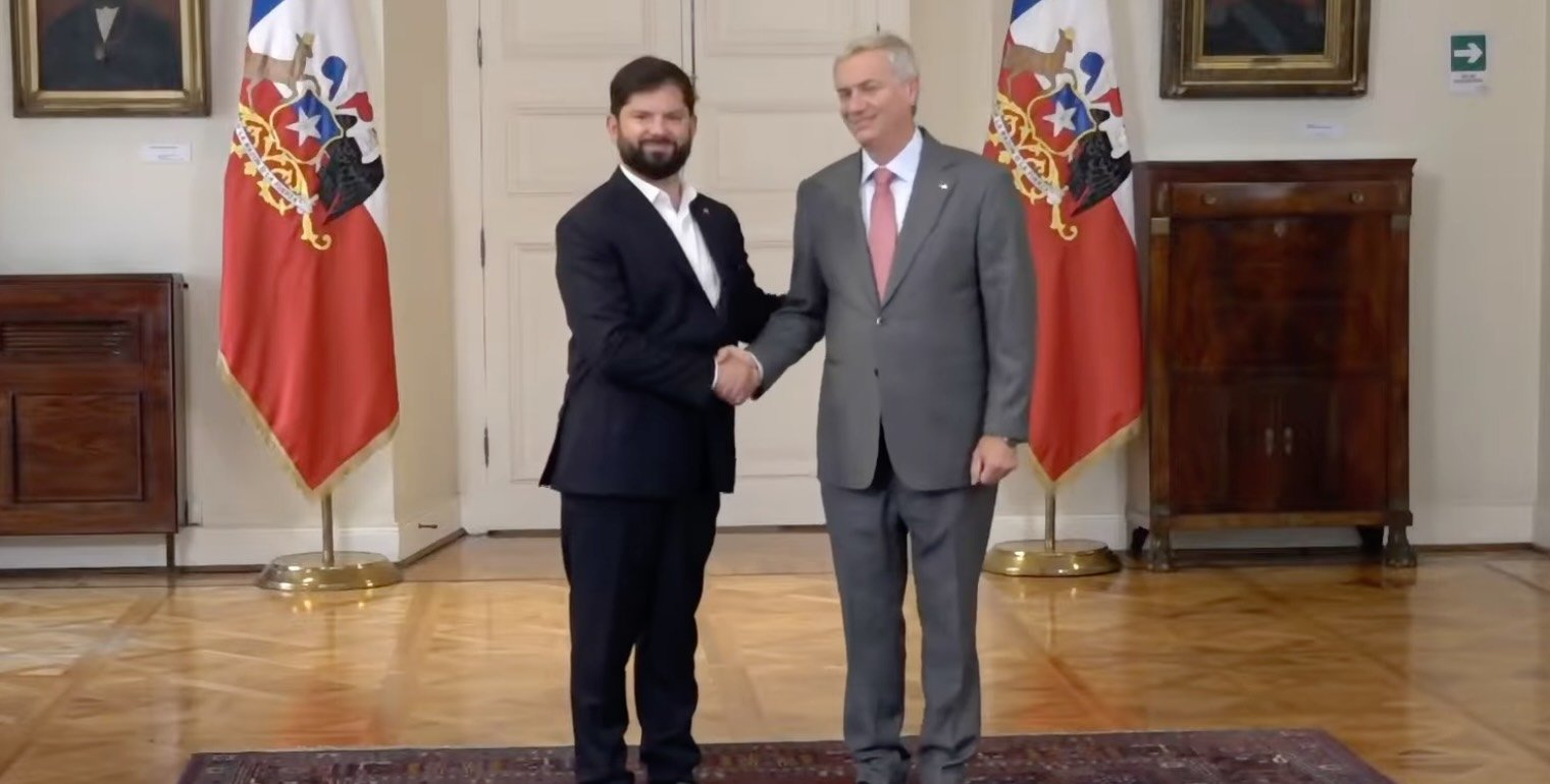 José Antonio Kast y Gabriel Boric, Chile, La Moneda