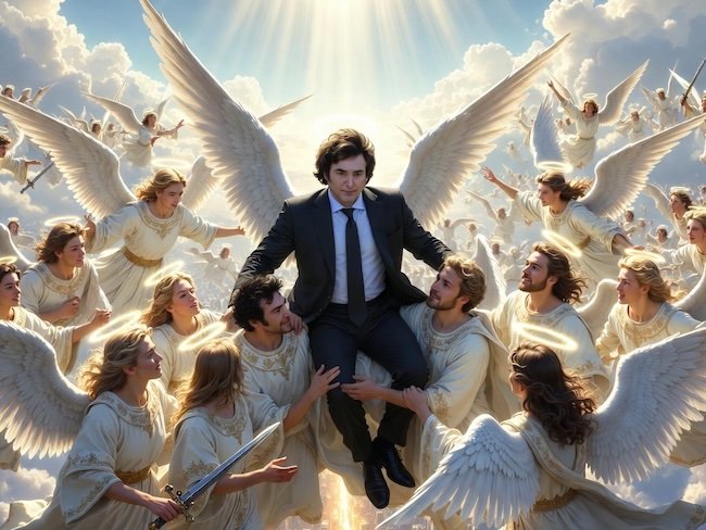 Milei y las Fuerzas del Cielo, Grok, X, Javier Milei, La Libertad Avanza