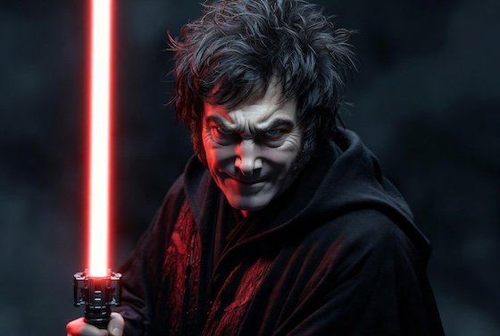 Milei Sith Jedi, Javier Milei, Grok, Sergio Nerguizian