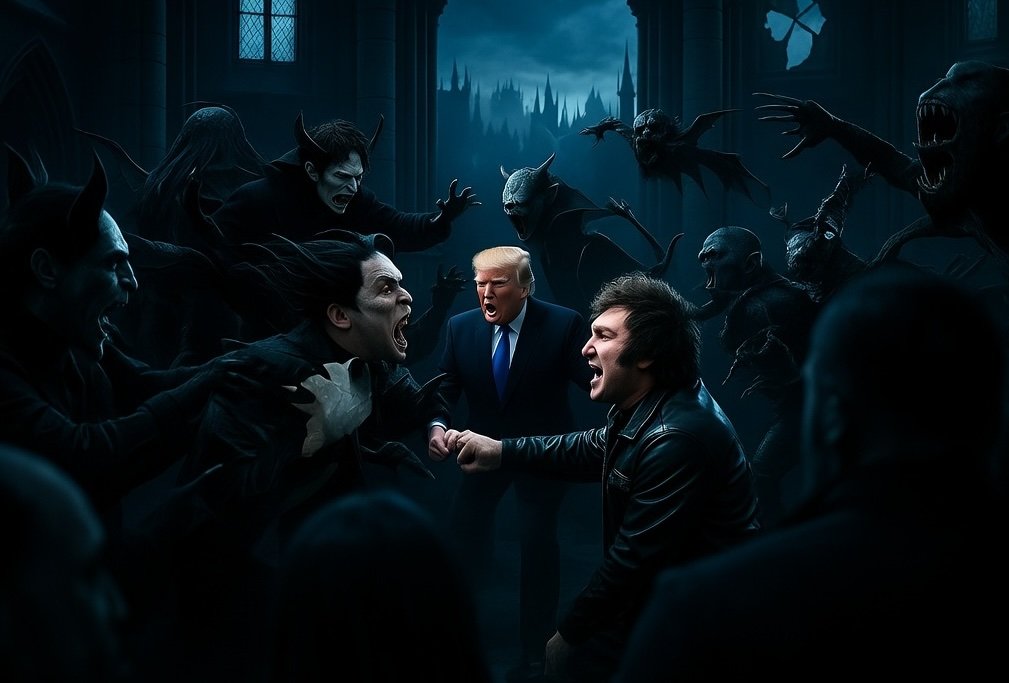 Monstruos versus Trump y Milei