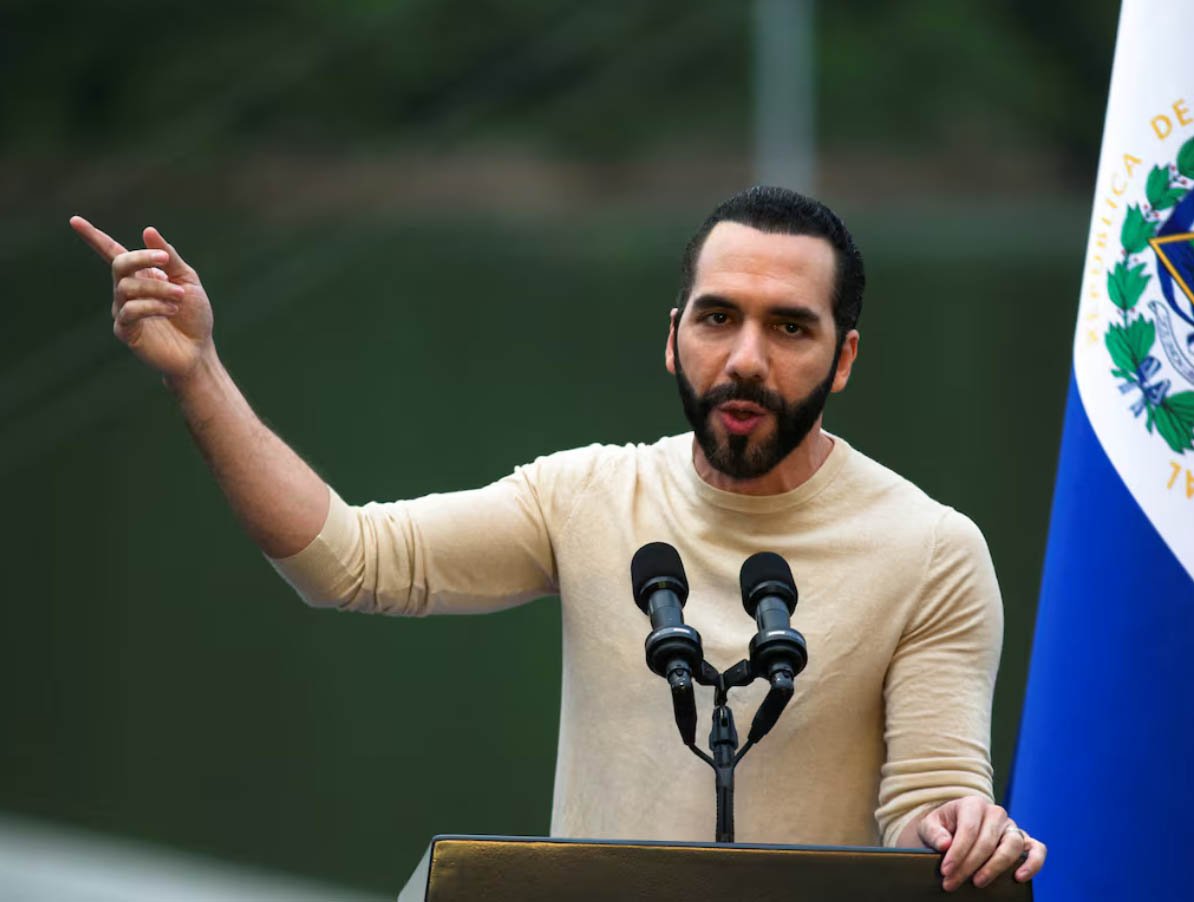 Presidente salvadoreño Nayib Bukele