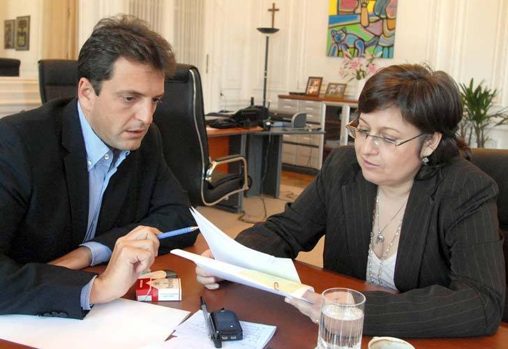 Sergio Massa y Graciela Ocaña