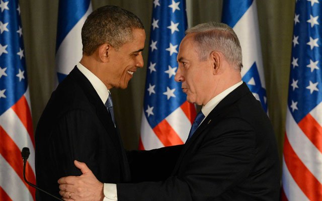 Barack Hussein Obama y Benjamin Netanyahu