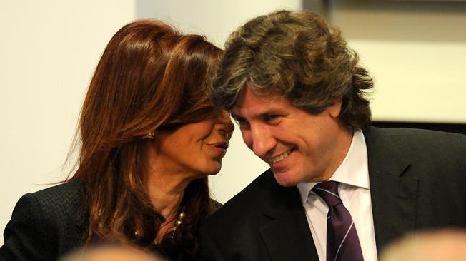 Cristina Fernández y Amado Boudou