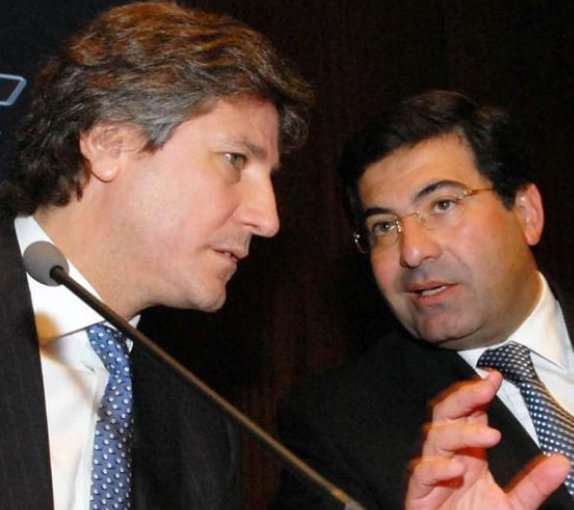 Amado Boudou y Ricardo Echegaray