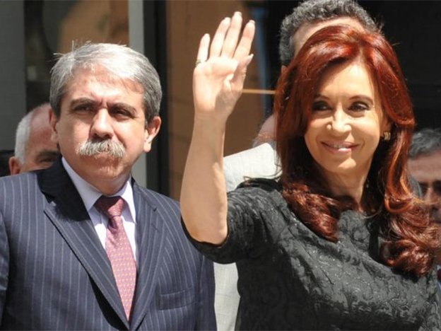 Aníbal Fernández y Cristina Kirchner