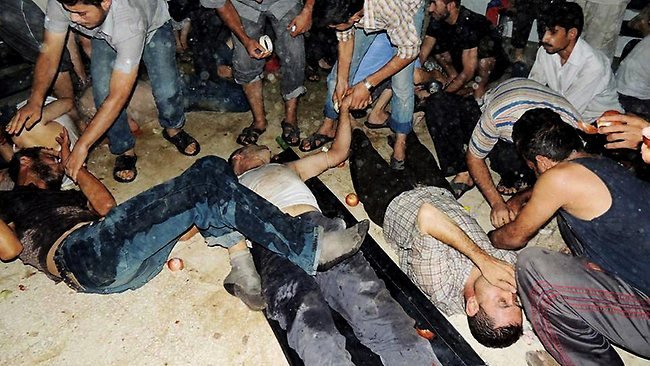 Ataque químico en Siria