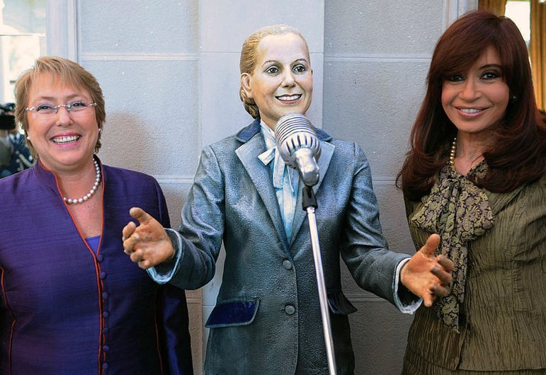 Michelle Bachelet y Cristina Kirchner