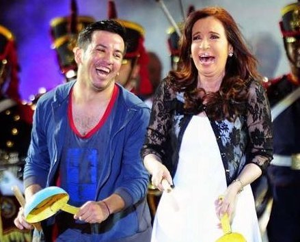 Baile de Cristina Kirchner, treinta años de democracia