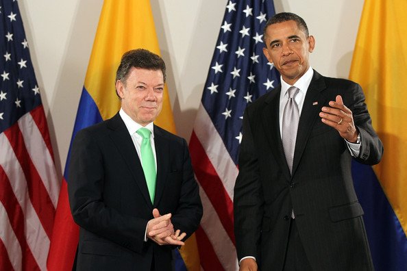 Barack Obama, Juan Manuel Santos