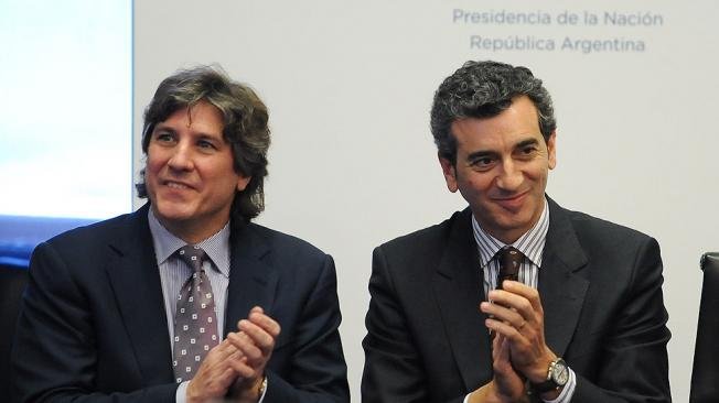 Amado Boudou y Florencio Randazzo