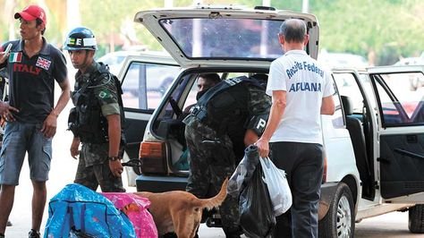 Brasil, confiscación de cocaína