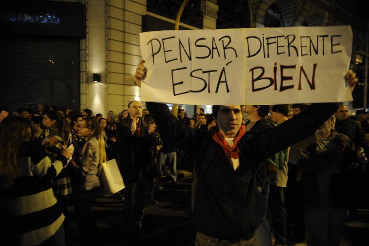 Cacerolazos en la Ciudad de Buenos Aires