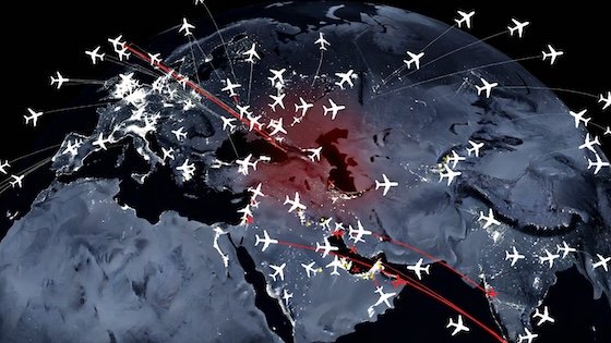 Cancelaciones de vuelos, Rerouting, Emirates, Oriente Medio, Etihad