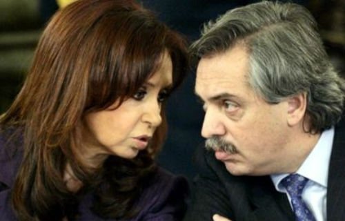 Cristina Fernández de Kirchner y Alberto Fernández