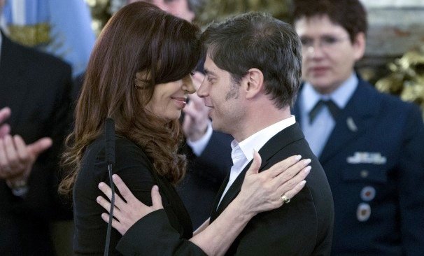 Cristina Kirchner y Axel Kicillof