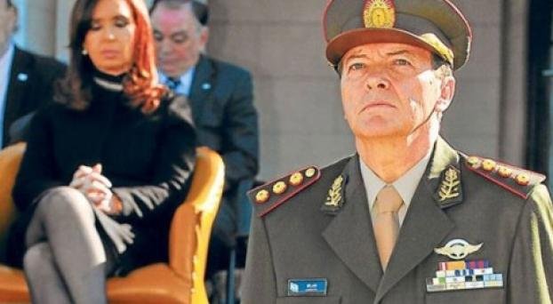 Cristina Fernández Wilhelm de Kirchner y César Milani