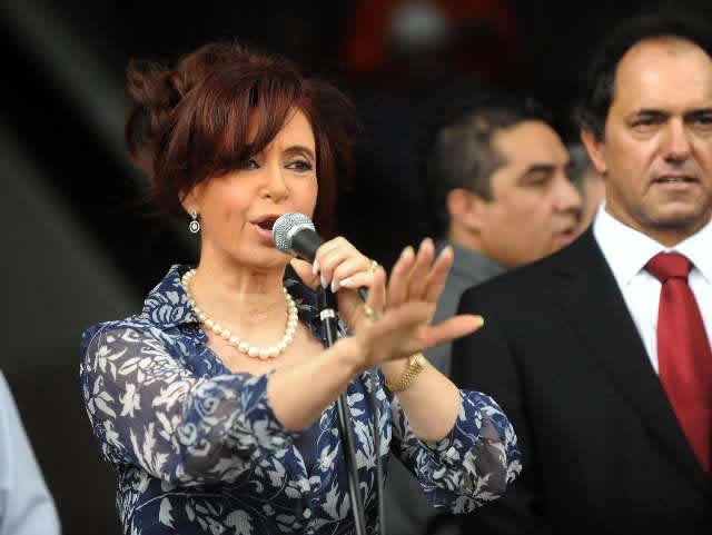 Cristina Kirchner y Daniel Scioli