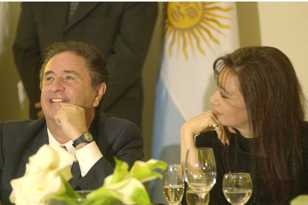 Eduardo Duhalde y Cristina Fernández Wilhelm de Kirchner