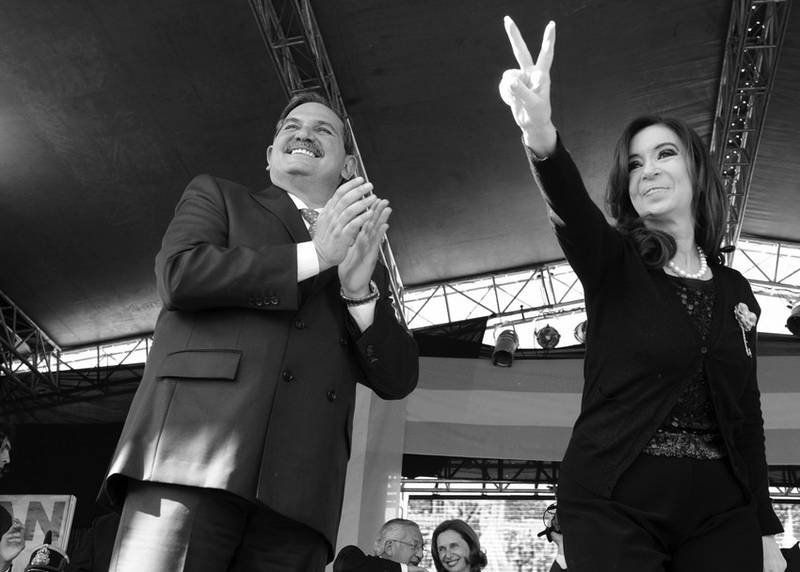 Cristina Fernández Wilhelm y José Alperovich