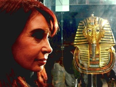 Cristina Fernández Wilhelm en Egipto