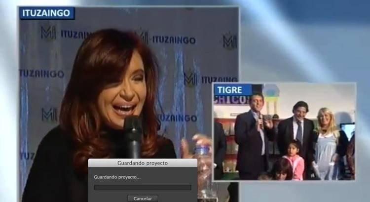 Cristina Kirchner y Sergio Massa
