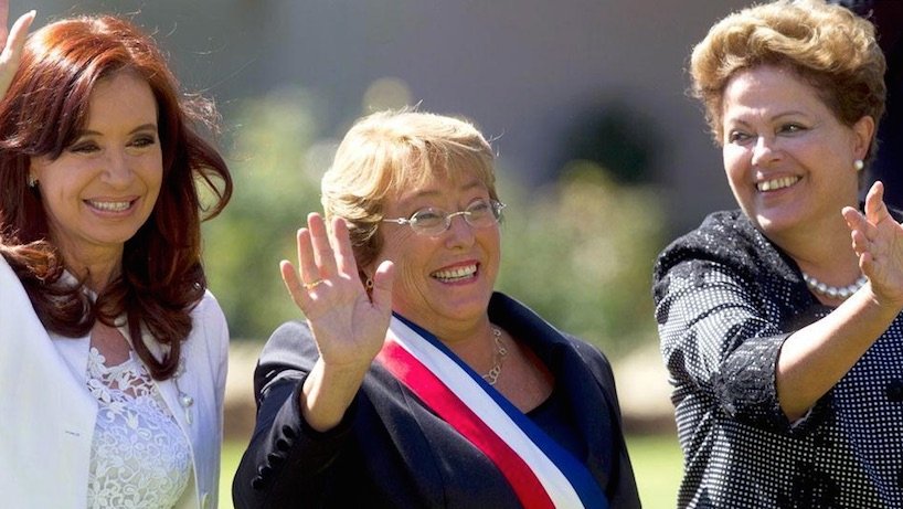 Cristina, Michelle, Dilma