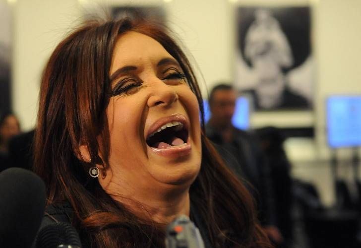 Cristina Kirchner, risa