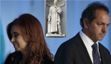 Cristina Kirchner y Daniel Scioli