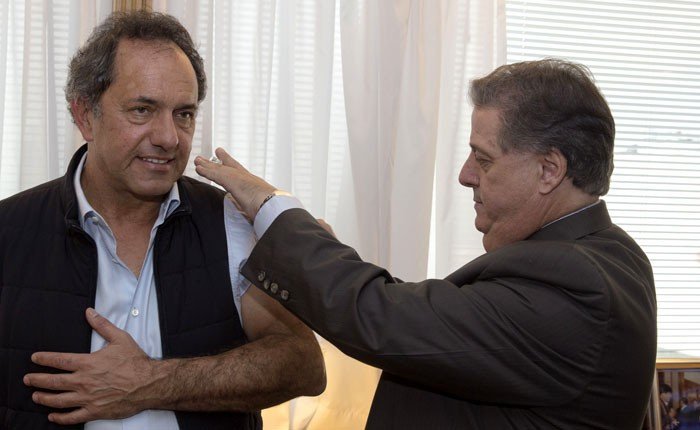 Daniel Scioli y Alejandro Collia
