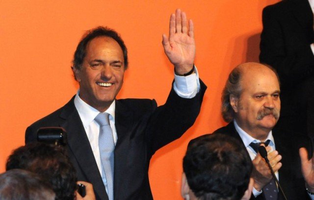 Daniel Scioli y Alejandro Granados