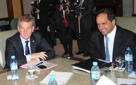 Francisco De Narváez y Daniel Scioli