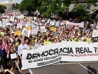 Demostraciones públicas de Democracia Real en España (EFE)