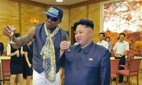 Dennis Rodman y Kim Jong-un
