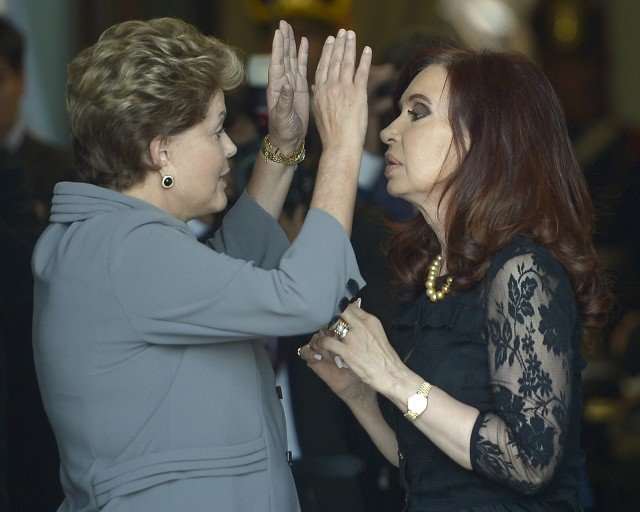 Dilma Rousseff y Cristina Kirchner