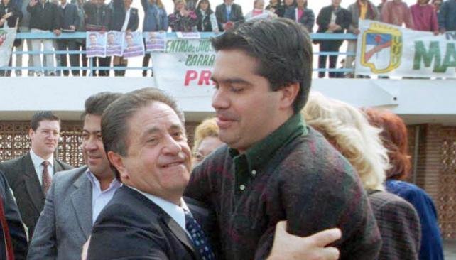 Eduardo Duhalde y Jorge Capitanich