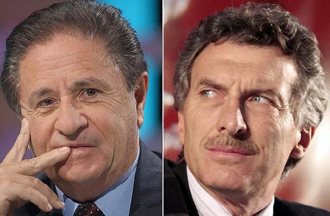 Eduardo Duhalde y Mauricio Macri - Foto: El Atlántico, Mar del Plata