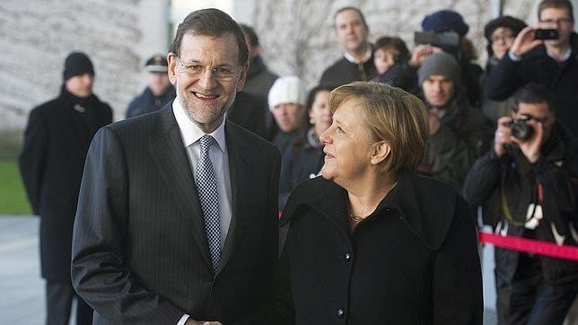 Mariano Rajoy, Angela Merkel