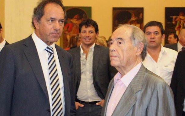 Florencio Aldrey Iglesias y Daniel Scioli